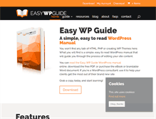 Tablet Screenshot of easywpguide.com